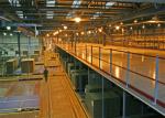 Warehouse Pallet Mezzanine Racking System With High Precision Rolling Components