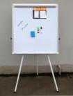 Triangle Magnetic Whiteboard Flip Chart Easel 24x36 Long Working Life