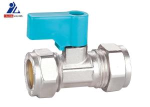 Plastic Handle  Pex Isolation Valve Hpb 57  Mini Brass Valve