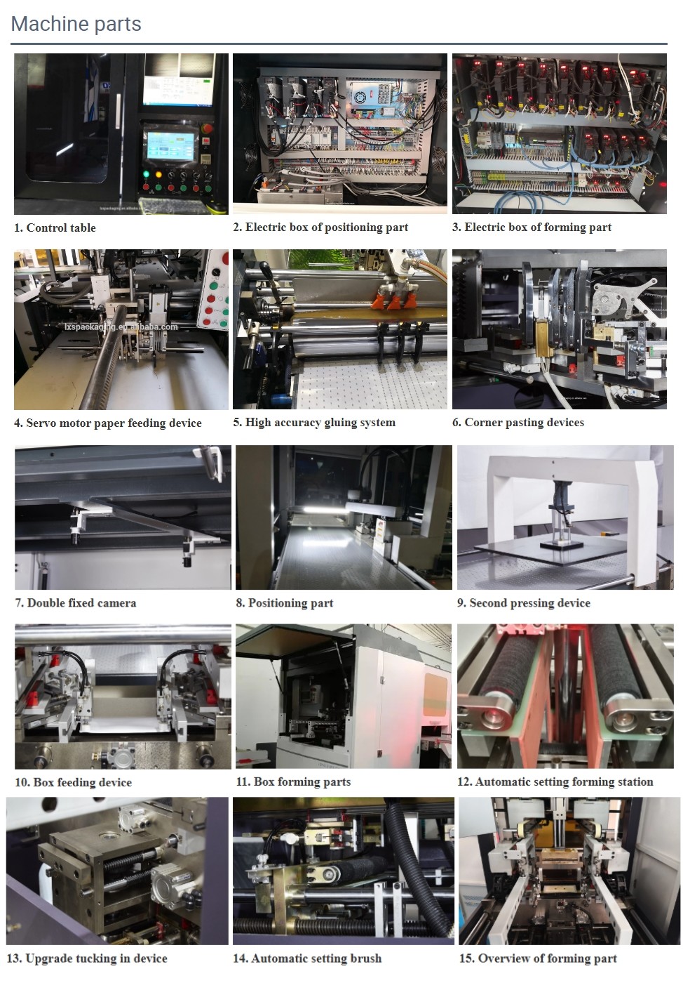Mobile Box Making Machine Rigid Box Manufacturing Machine 45pcs/Min