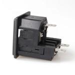 LZ-14-F8 250V Fuse Switch Power Socket With 3 Pin,Switch Fused IEC C14 Inlet