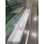 Sash Vertical Fixed Impact Anthracite UPVC Windows 87mm