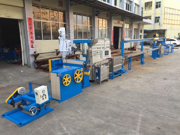 Quality Copper Wire Extrusion Machine 140kg/h Wire Insulation Machine 70mm for sale