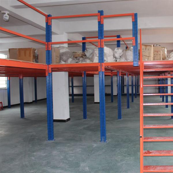 Quality Two Level Storage Shelving Warehouse Mezzanine Systems Customized Height for sale