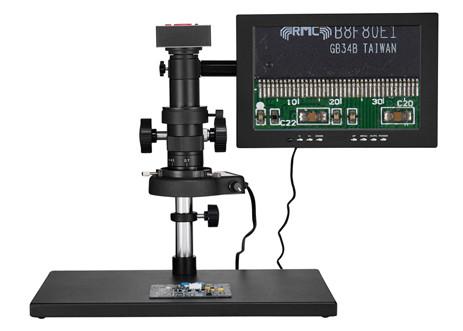 Quality Industry 16MP HDMI-Compatible PCB Optical Video Digital Microscope With 10 Inch Lcd Screen for sale