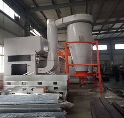 CE Metal Electrostatic Powder Coating Line Large Capacity Gas Heating