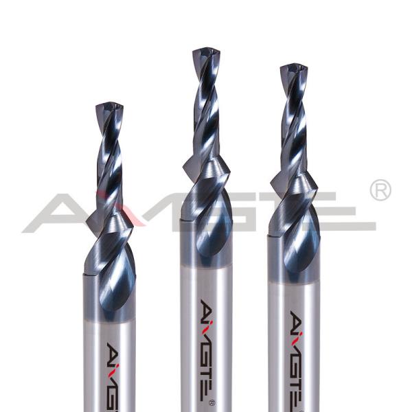 Quality 118 Degree Carbide Step Drill Bit Customized Solid Carbide CNC Bits for sale