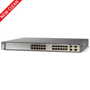 Buy cheap Flow Control Cisco Gigabit Network Switch WS-C3750G-24TS-S1U Catalyst 3750G 24 Port product
