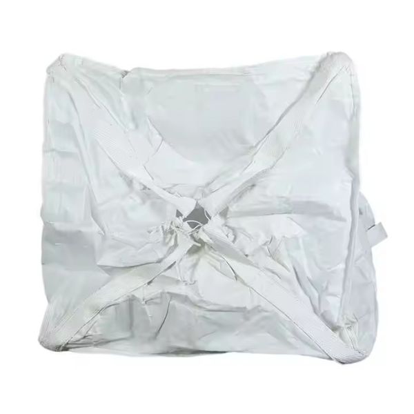 500kg Capacity PP Woven FIBC Bags Food Grade Big With Cross Corner Loop
