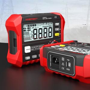 China HT5910 Leakage Switch Tester LCD Digital Resistance Meter RCD/Loop Tester 1000 Data Storage Voltmeter Megohmmeter on sale