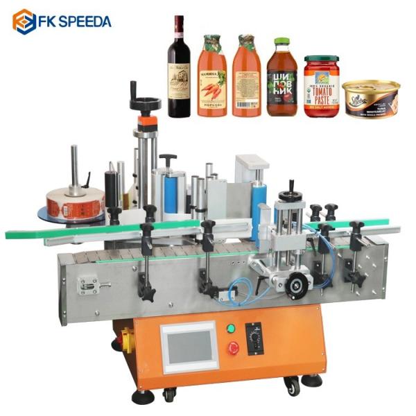 Quality Mini Desktop Labeling Machine for Cosmetics Transparent Label Sticker Applicator for sale