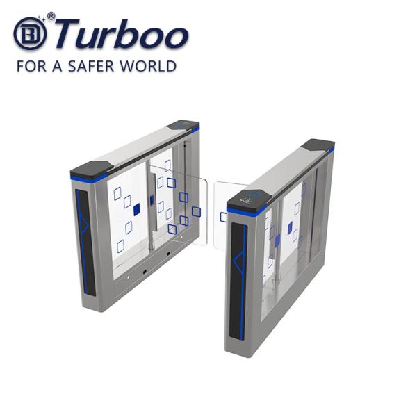 Quality Automatic Pedestrian Swing Gate , Access Control Biometric Security System 40w for sale