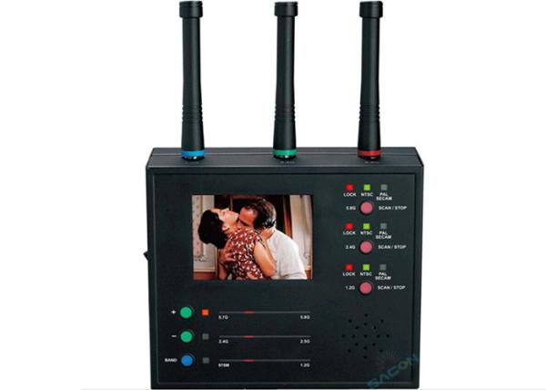 Hunter Bug Camera Detector Monitor Display Scanning 1.2 2.4 5.8 GHz Auto