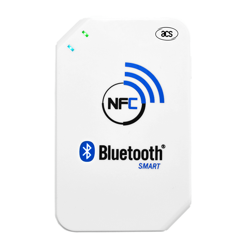LCD Equipped NFC RFID Badge Reader 5-10cm Read Range ACR122U-A9