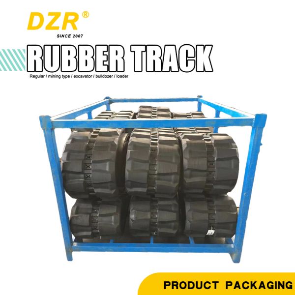 40MN Rubber Track Pad for Construction Works High Reliability
