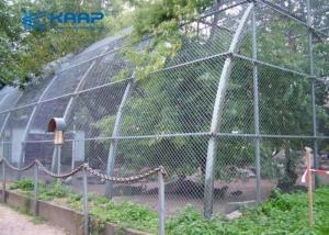 China Bird Netting Woven Mesh Sheet , Woven Metal Mesh Decorative Safety Net on sale
