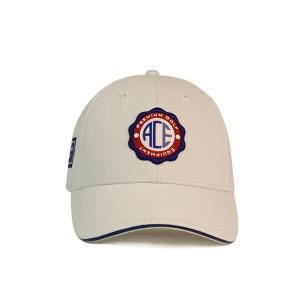 Buy cheap Custom White Printed Baseball Caps / Gorras Baseball Hat 3D Rubber Patch Cotton product