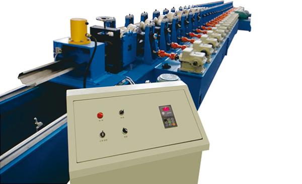 Quality High Efficiency Door Frame Roll Forming Machine 18 Forming Stations ISO Approval for sale