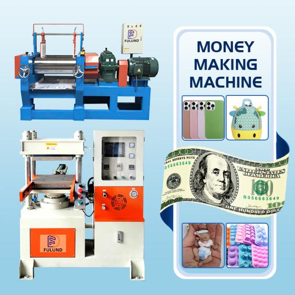 Quality 13kW Rubber Vulcanizing Press Silicone Plate Vulcanizing Machine for sale