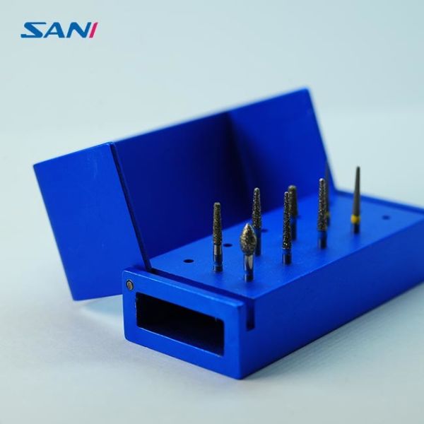 Multi Use Dental Diamond Burs Teeth Polishing Kit High Speed