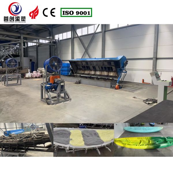 Customizable Kayak Making Machine Rock And Roll Rotomoulding Machines