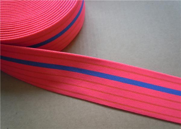 Quality Dying Heavy Duty Elastic Webbing For Furniture , Hammock Webbing Straps for garment for sale