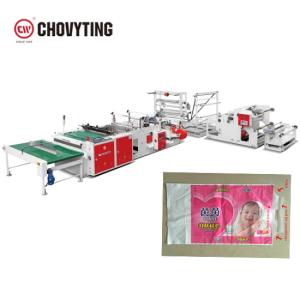 Buy cheap Loop Handle Side Seal Bag Making Machine 60pcs/min , Drawstring Diaper Bag Making Machine product