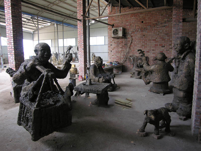 90th Oscar Award mascots statues sculptures for sale with golden color fiberglass as event party decoration