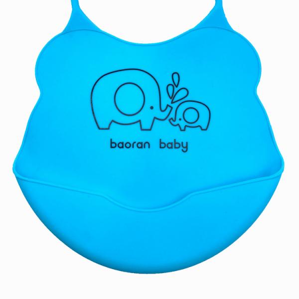Quality Hot Selling High Quality Best For Baby Customized Logo Silicone Baby Bib for sale