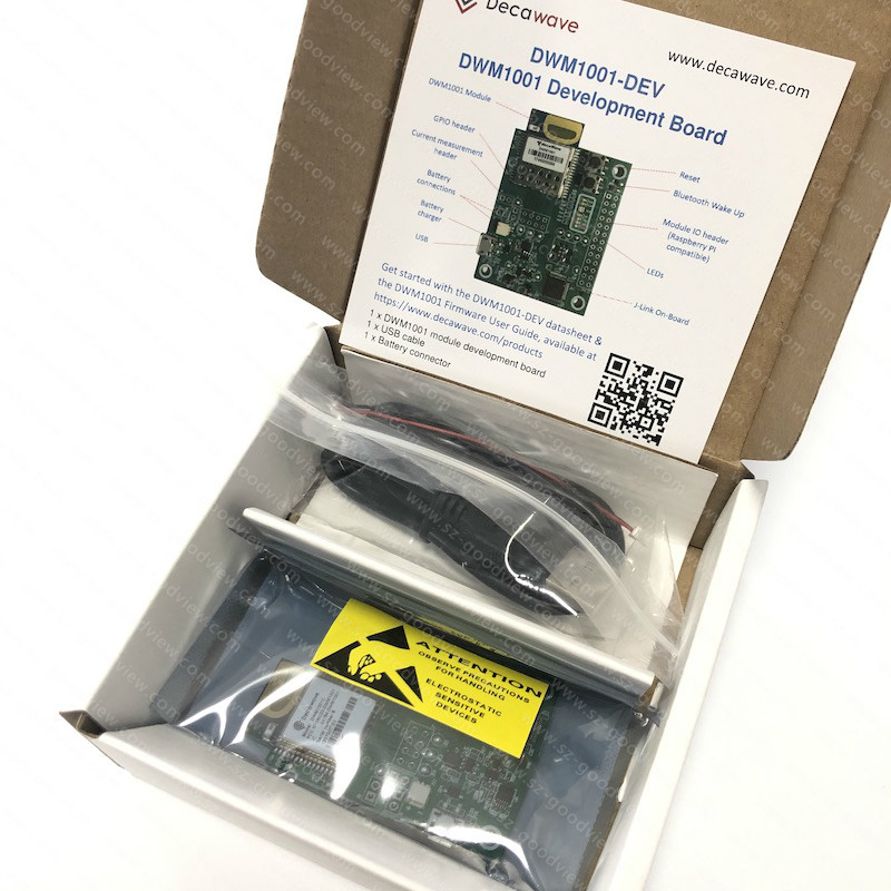 DWM1001C UWB Transceiver Module 2.4GHz 6.5GHz Integrated Trace Surface Mount