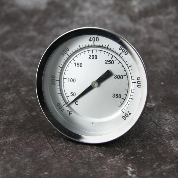 Quality Round Shape OEM Thermometer Glow In The Dark Dial Type ISO9001 For BBQ Oven for sale