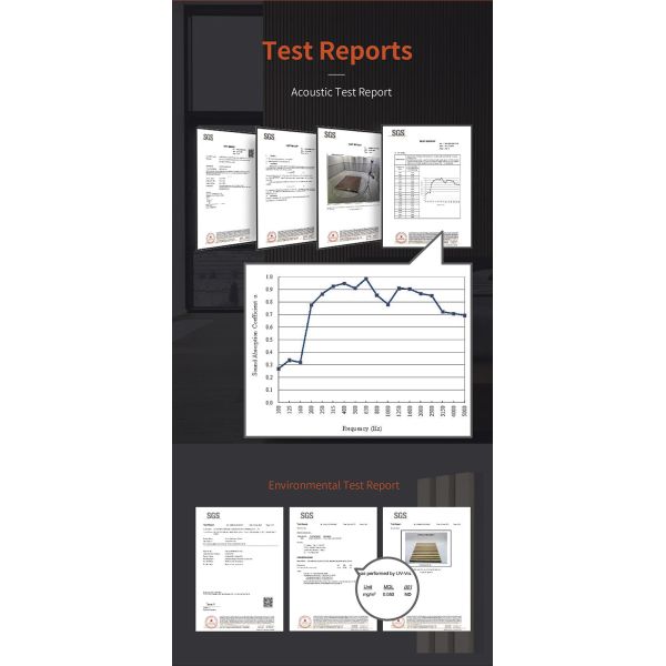 Luxurious Wood Slat Acoustic Panel Elegant And Efficient Sound Solution