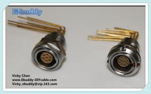 China lemo right angle pcb connector ecg.0b.309.clv on sale