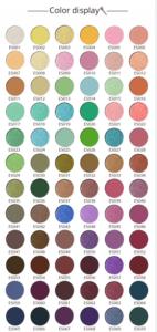 ODM Pressed Glitter Singles Highly Pigmented Eyeshadow For Dark Skin