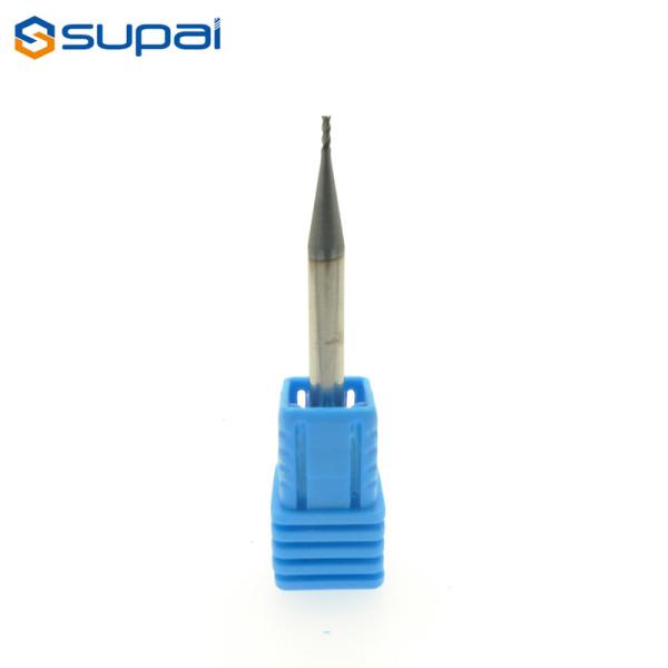 Quality Solid Carbide Micro End Mills 0.2-0.9mm 2 Flute For Plastic Jewelry for sale